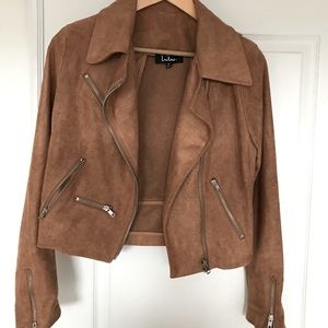 Lulu’s Suede Motorcycle jacket